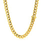 14k Yellow Gold Polished Miami Cuban Chain Necklace RCJ