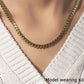 14k Yellow Gold Polished Miami Cuban Chain Necklace RCJ