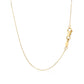 14k Yellow Gold Thin Textured Bar Necklace RCJ