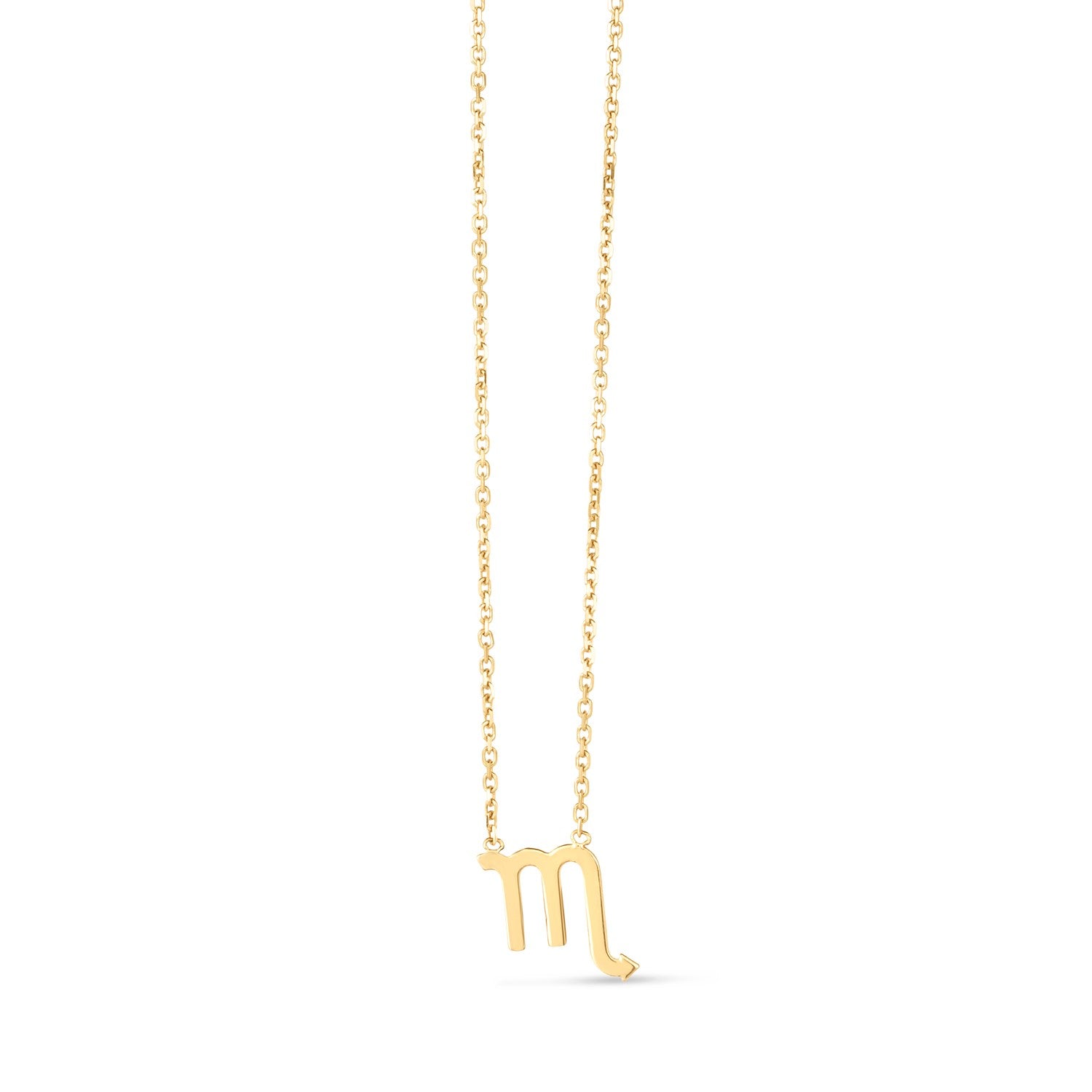 14K Yellow Gold Scorpio Necklace RCJ