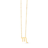 14K Yellow Gold Scorpio Necklace RCJ