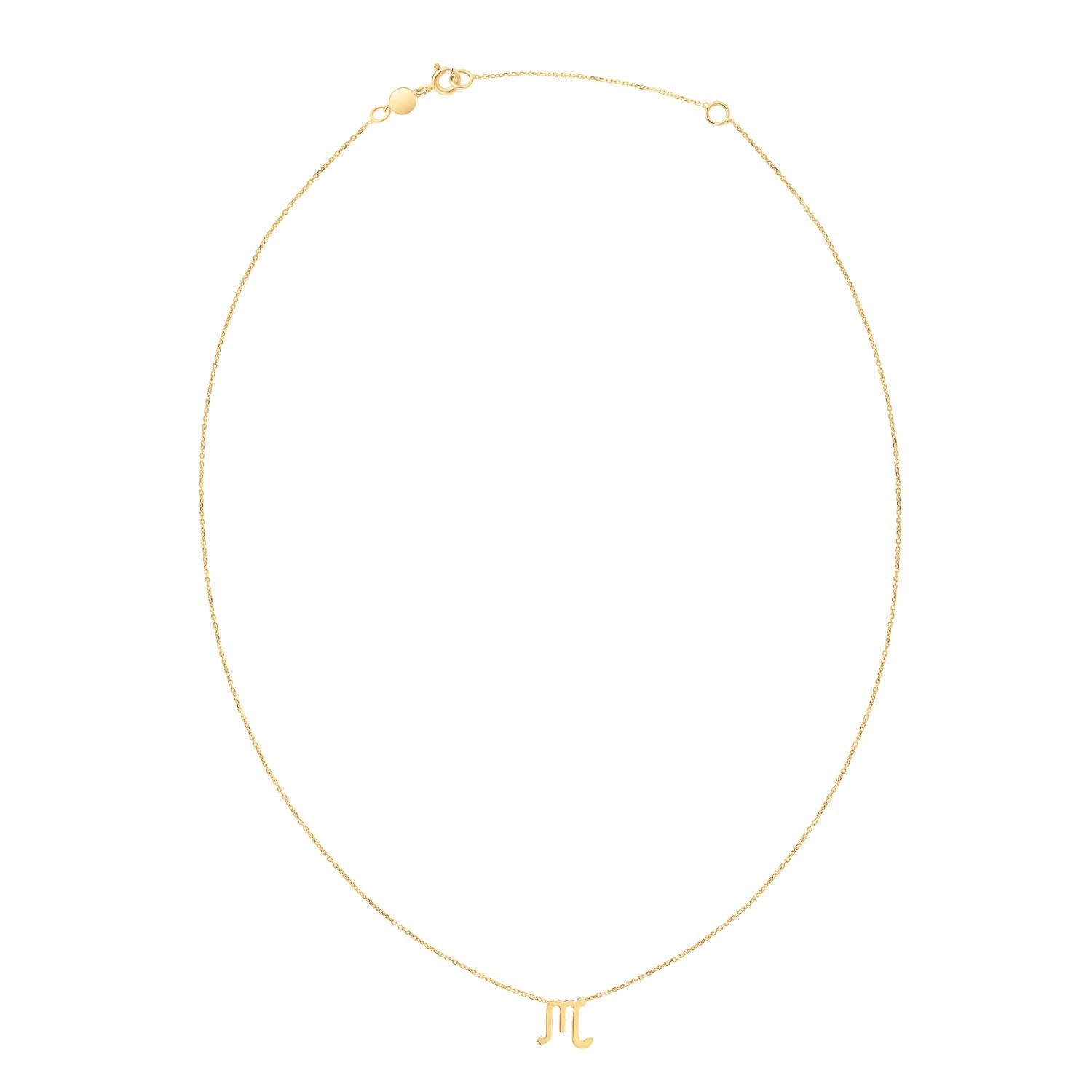 14K Yellow Gold Scorpio Necklace RCJ