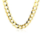 Solid Curb Chain in 14k Yellow Gold (11.23 mm) RCJ