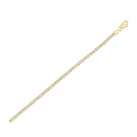 Ice Barrel Chain in 14k Yellow Gold (2.70 mm) RCJ