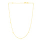 14K Yellow Gold Necklace with Triangles RCJ