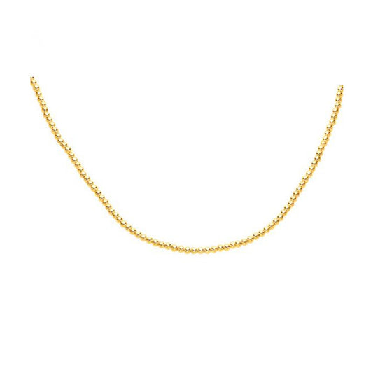 14k Yellow Gold Bead Chain (3mm) RCJ