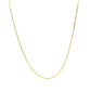 10k Yellow Gold Diamond Cut Cable Link Chain (0.87 mm)Monde Trend