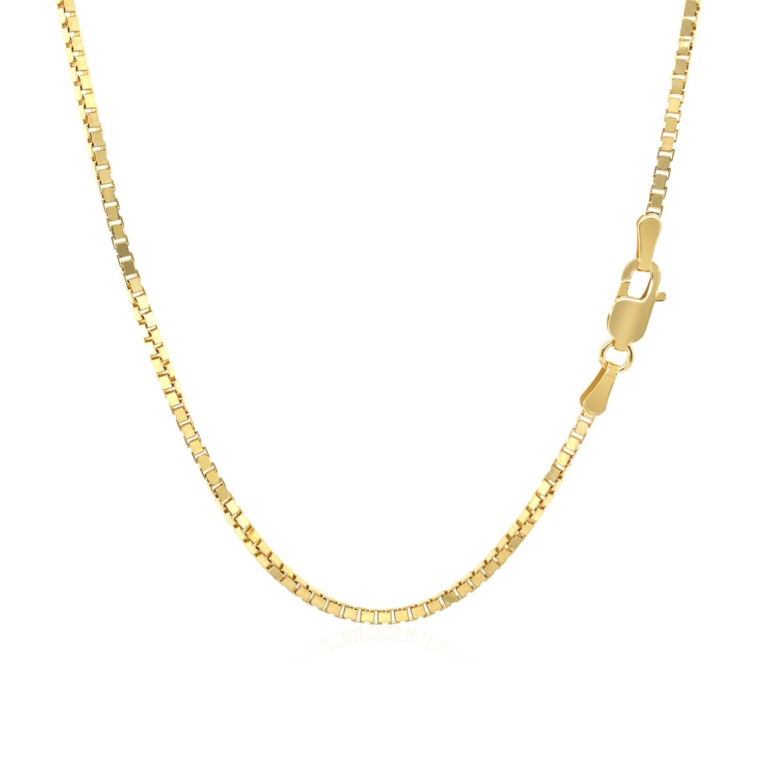 10k Yellow Gold Classic Box Chain (1.40 mm)Monde Trend