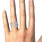 Swirl Design Diamond Ring in 14k White Gold (1/2 cttw) RCJ