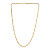 14k Yellow Gold High Polish Mens Fancy Box Necklace (5.0mm) RCJ