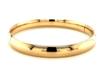 Classic Bangle in 14k Yellow Gold (8.00 mm)