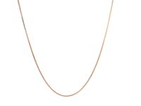 14k Rose Gold Classic Box Chain (0.45 mm)