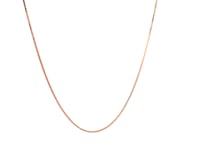 18k Rose Gold Classic Box Chain (0.60 mm)