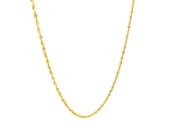 10k Yellow Gold Singapore Chain (1.10 mm)