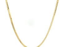 18k Yellow Gold Gourmette Chain (2.20 mm)